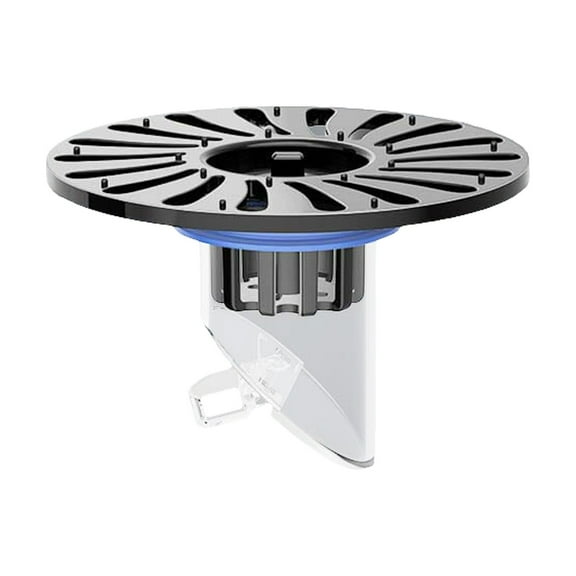 Huayishang Filter New Gravity Drain Deodorizing Filter Large Silver Blue, Kitchen Essentials Clearance Sale