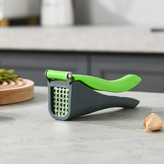 Huayishang Garlic Press Manual Garlic Press Household Potato Masher Garlic Press Labor-Saving Garlic Press Cross-Border Amazon Kitchen Gadgets, Kitchen Essentials Clearance Sale Green