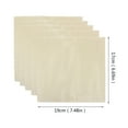 thumbnail image 1 of Huayishang Grill Mat 17X19Cm 5Pcs High Temperature Resistant Teflon Toaster Bag Barbecue Bag C, Kitchen Essentials Clearance Sale, 1 of 6