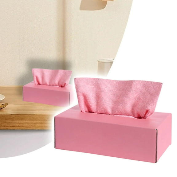 Huayishang Household Rags Removable Rag Household Absorbent Microfiber Kitchen Dishcloth Disposable Scouring Pad Lazy Rag, Kitchen Essentials Clearance Sale Pink