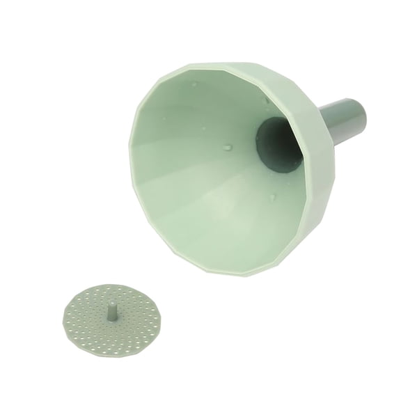 Huayishang Kitchen Funnel Silicone Foldable Funnel Multifunctional Mini Funnel Green, Kitchen Essentials Clearance Sale Blue