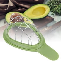 1*Avocado Cutter Cutter Cube Maker Fruit Slicer Tool Cuber Dicer Tool Cool Kitchen Gadgets Stainless Cutter Peeler Pitter