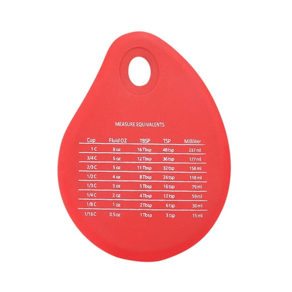 Huayishang Kitchen Peeler Non-Stick Silicone Dough Cutter Silicone Scraper Scraper Cutter Scraper Red Red, Kitchen Essentials Clearance Sale Red