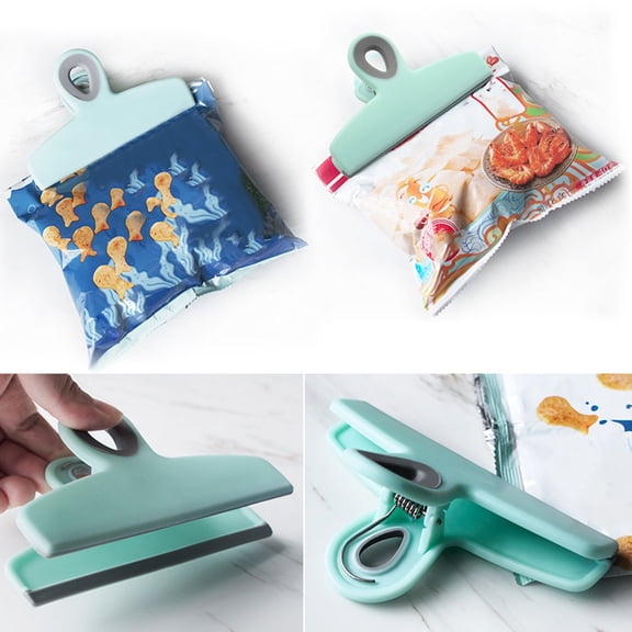 A Food Clip Clearance! Multifunctional Snack Moisture-Proof Sealing Clip Portable Plastic Food Packaging Sealing Clip