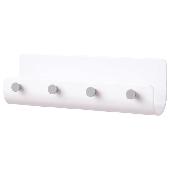 Huayishang Locker Shelf, Kitchen Essentials Clearance Sale Wall Mounted Storage Box with Hook Mobile Phone Holder Mobile Phone Charging Station Remote Control Storage Box Self Adhesive