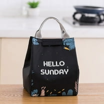 Huayishang Lunch Box for Women Meal Bag, Reusable Bag, Beach Cooler Bag, Lunch Bag Cooler Bag, Office School Picnic Beach Leakproof Lunch Box, Kitchen Essentials Clearance Sale
