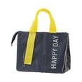 thumbnail image 1 of Huayishang Lunch Box for Women Portable Lunch Bag Thickened Aluminum Film Water Thermal Leak Proof Lunch Lunch Insulation Bag, Kitchen Essentials Clearance Sale Grey, 1 of 9