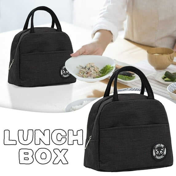Huayishang Lunch Box for Women Lunch Bag Canvas Durable and Resuable Picnic Teen, Kitchen Essentials Clearance Sale