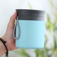 thumbnail image 1 of Huayishang Lunch Box for Women Stainless Steel Breakfast Cup Soup Box Small Lunch Box Insulation Bucket Blue, Kitchen Essentials Clearance Sale Blue, 1 of 4