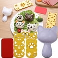 thumbnail image 1 of Huayishang Onigiri Mold Rice Molds Pp Cooking Kitchen Boy, Kitchen Essentials Clearance Sale Yellow, 1 of 9