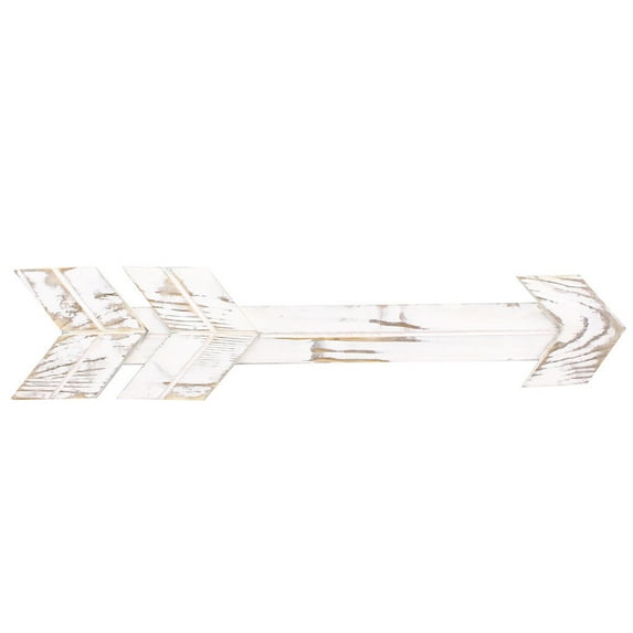 Huayishang Pendant Clearance, Rustic Wood Arrow Sign Decor Farmhouse Wall Mount Decoration for Home or Wedding Home Decor White