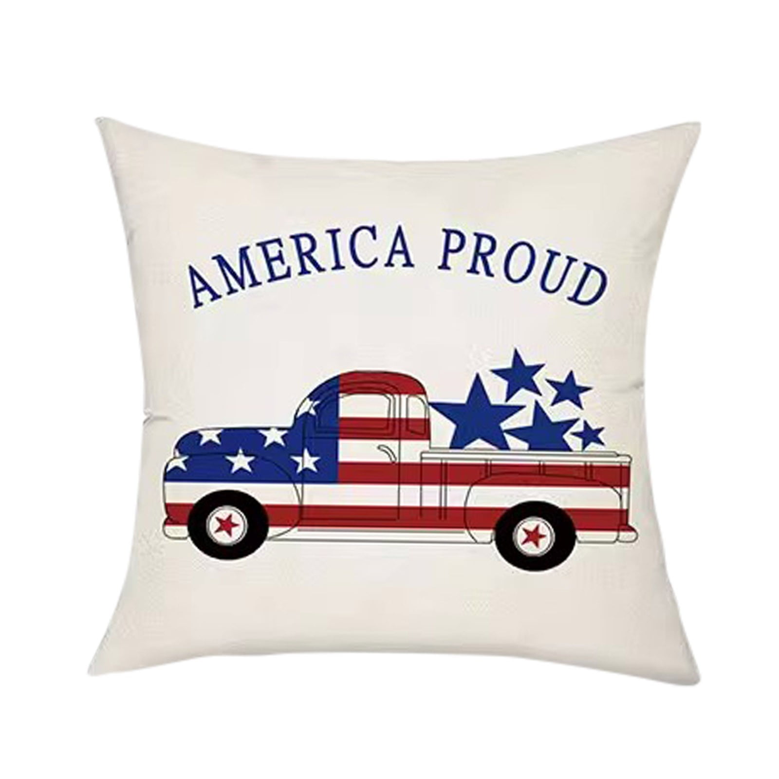 Huayishang Pillow Covers Clearance, American Flag Day Memorial Day 4Th