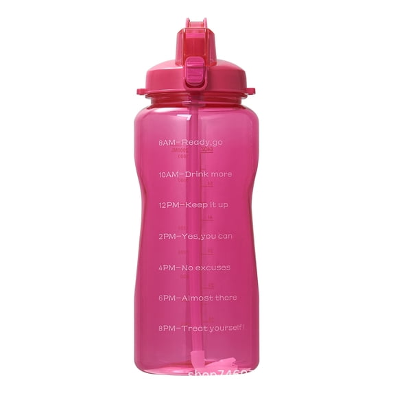 Water Bottle Clearance! Outdoor Sports Water Bottle Portable Leak Proof Hiking Camp Bottle 2200Ml