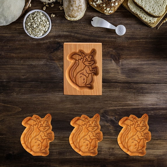 Huayishang Plastic Embossing Mold Cookie Mold Provence Rose Cookie Stamp Embossing Mold Craft Decoration Baking Tool D, Kitchen Essentials Clearance Sale