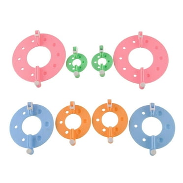 Huayishang Pompom Maker Clearance, Bobble Craft Knitting Kit Fluff Diy Pom Pompom Tool Weaver Maker Pom Needle Ball Home Diy Diy Kits for Adults