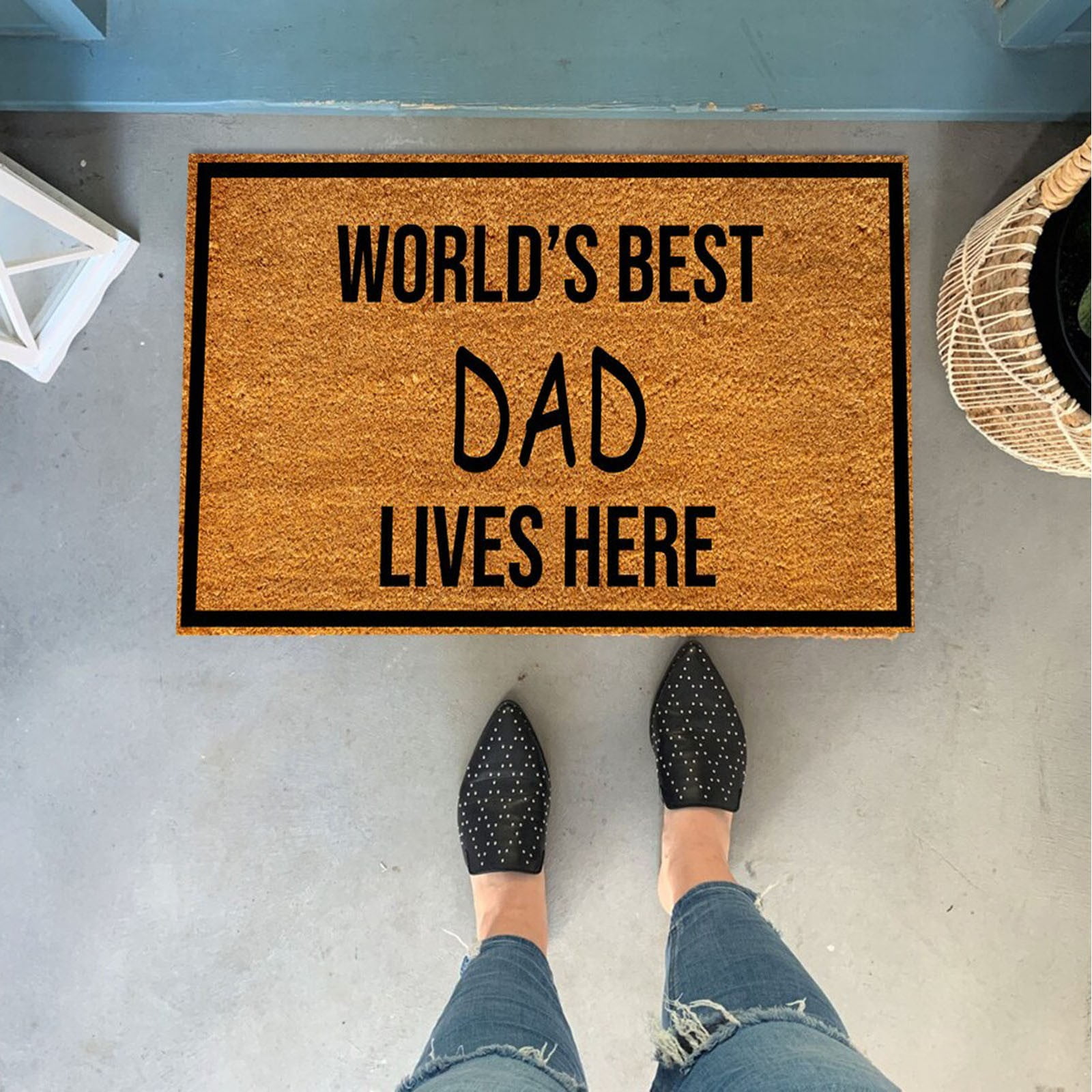 Huayishang Rug Clearance, Dad Joke Loading Door Mat Fathers Day Gift