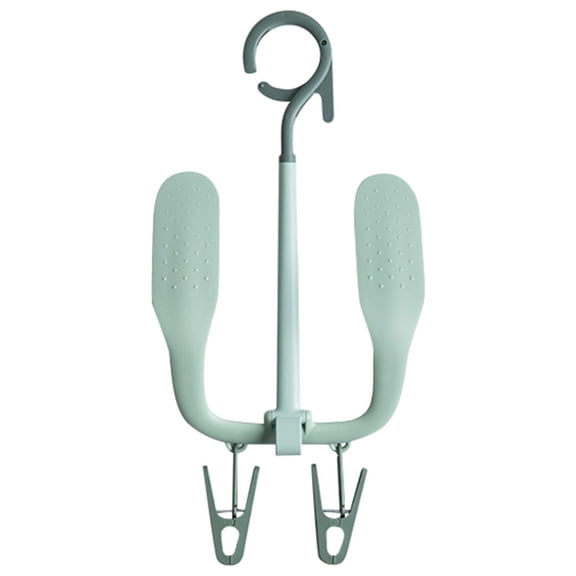Huayishang Shoe Rack Rotating Shoe Rack Double Hook Shoe Rack Home Shoe Rack Green, Kitchen Essentials Clearance Sale Green