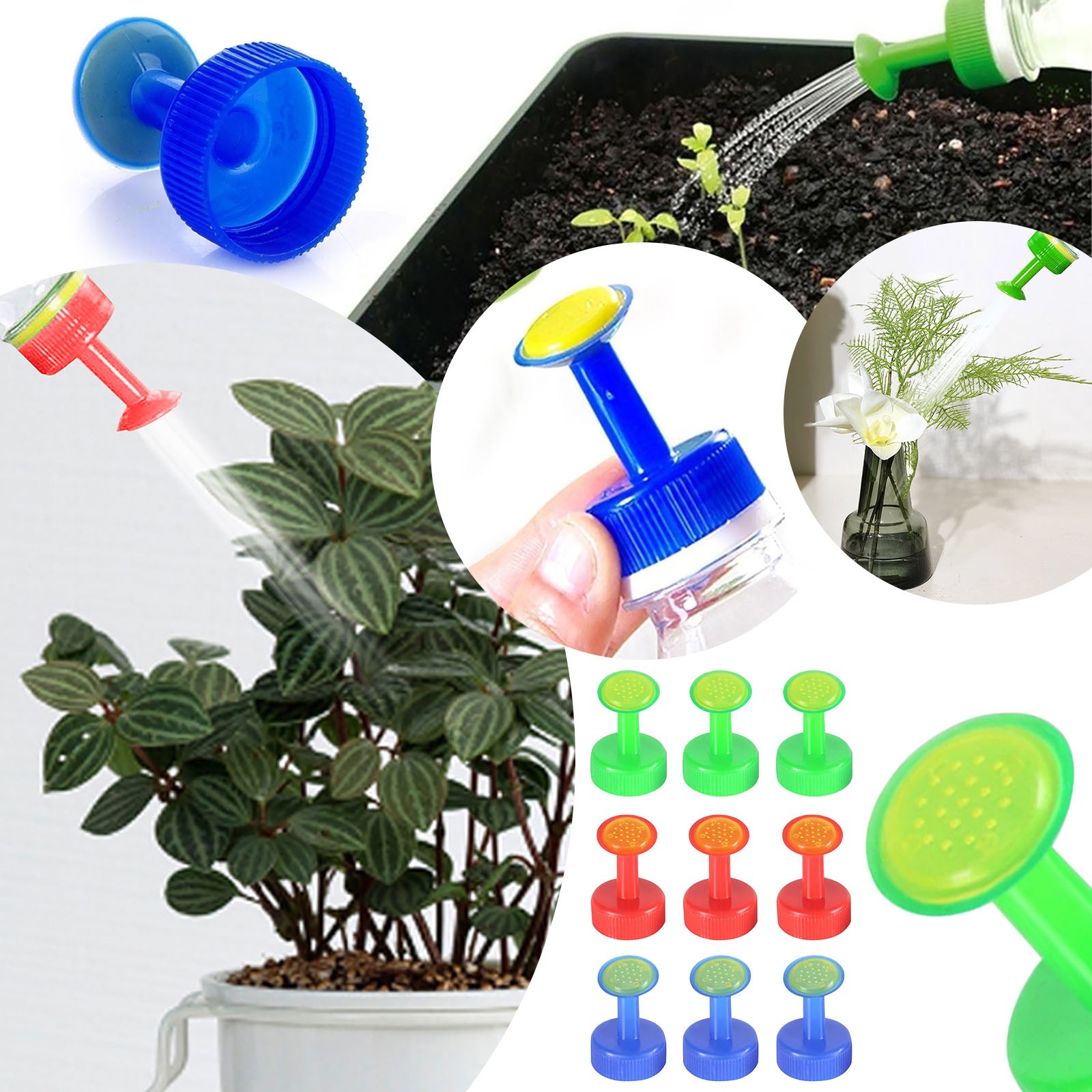 Huayishang Shower Heads with Handheld Spray Combo Clearance, Bottle Cap