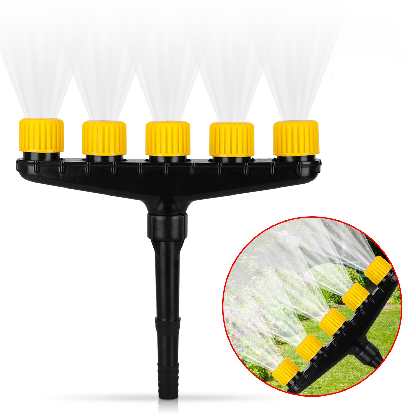 Huayishang Shower Heads with Handheld Spray Combo Clearance, Head