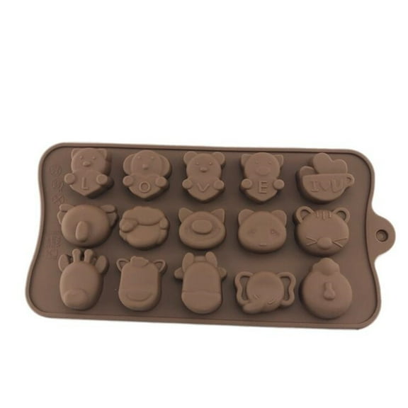 Huayishang Silicone Molds Silicone Chocolate Mold 6 Shapes Chocolate Baking Tools Non-Stick Silicone Cake Mold Jelly Pudding Candy Mold 3D Mold, Kitchen Essentials Clearance Sale