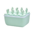 thumbnail image 1 of Huayishang Silicone Molds Square Green Homemade Ice Cream Silicone Ice Cream Popsicle Mold Diy Ice Cream Mold Popsicle Mold, Kitchen Essentials Clearance Sale, 1 of 8