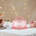 thumbnail image 1 of Huayishang Storage Box Portable Cake Box Cake and Cupcake Cake Holder Container for Cake Pie, Kitchen Essentials Clearance Sale, 1 of 3