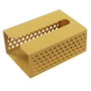 Huayishang Storage Box Seamless Wall-Mounted Cabinet Paper Rack Hollow Tissue Box Sticky Wall Tissue Storage Box Yellow, Kitchen Essentials Clearance Sale Yellow