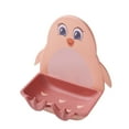 thumbnail image 1 of Huayishang Storage Container Soap Box Shelf Bathroom Storage Drain Soap Box Rack Soap Box Shelf Bathroom Storage Drain Soap Box Rack 1Pc, Kitchen Essentials Clearance Sale Pink, 1 of 5