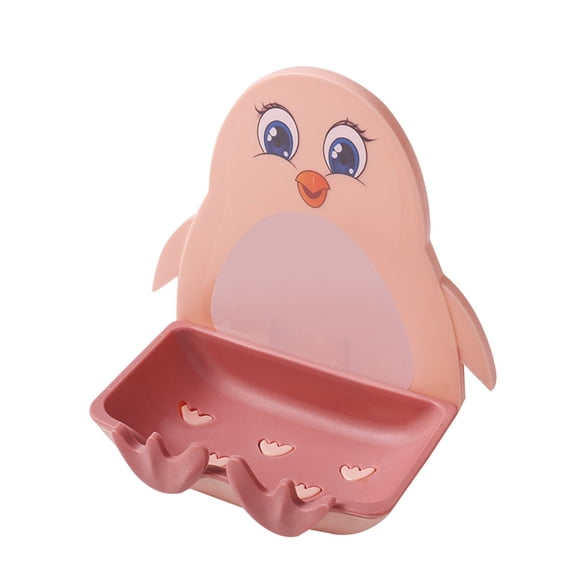Huayishang Storage Container Soap Box Shelf Bathroom Storage Drain Soap Box Rack Soap Box Shelf Bathroom Storage Drain Soap Box Rack 1Pc, Kitchen Essentials Clearance Sale Pink