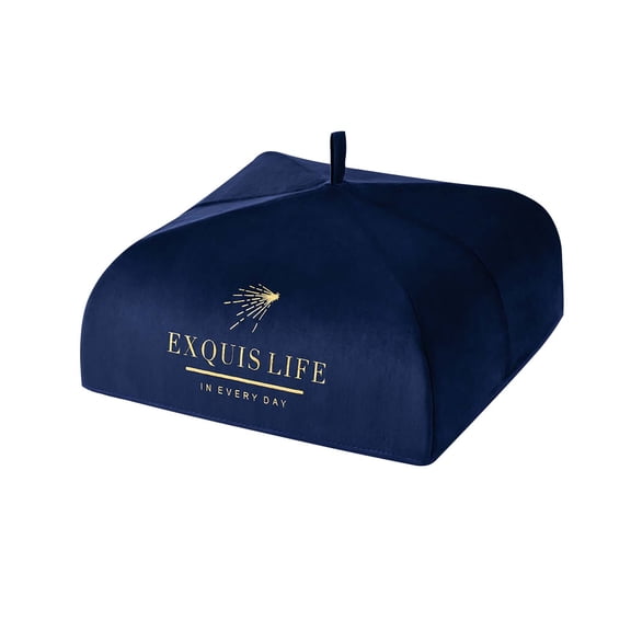 Huayishang Storage Rack Exquislife Winter Insulation Meal Cover 1Pc Dark Blue, Kitchen Essentials Clearance Sale Dark Blue