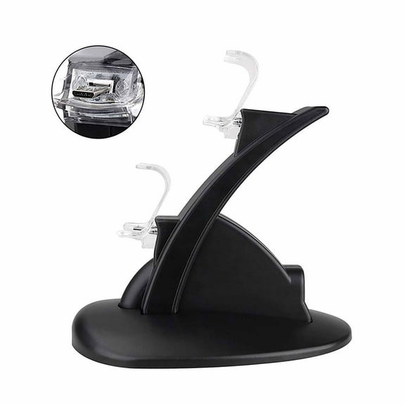 Huayishang Storage Rack Set Led for Indicator Controller Dock Charging Stand Double Usb Charger Rack, Kitchen Essentials Clearance Sale
