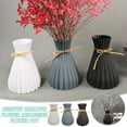 thumbnail image 1 of Huayishang Vase Clearance, Vase Plastic Decoration Flower Home Retro Flower Vase Flower Arrangement Home Decor Home Decor Black, 1 of 2