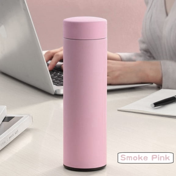 Huayishang Water Bottle Smart 304 Stainless Steel Led Temperature Display Thermos Cup E, Kitchen Essentials Clearance Sale
