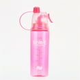 thumbnail image 1 of Huayishang Water Bottle Spray Water Bottle for Drinking Sports Water Bottle Cycling 600Ml for Cycling Running Mountaineering Hiking Gym Climbing, Kitchen Essentials Clearance Sale Pink, 1 of 9