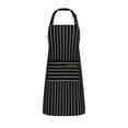 thumbnail image 1 of Huayishang Women's Apron Aprons for Unisex with Pockets Chef Aprons for Cooking Apron Adjustable Bib Kitchen Apron, Kitchen Essentials Clearance Sale Black, 1 of 6