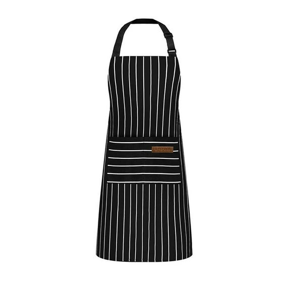 Huayishang Women's Apron Aprons for Unisex with Pockets Chef Aprons for Cooking Apron Adjustable Bib Kitchen Apron, Kitchen Essentials Clearance Sale Black