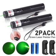 Huayusheng--9900Mile Strong Green Laser Pointer Pen Light Visible Beam Lazer Torch 532nm USB Rechargeable Flashlight**-- gf;;