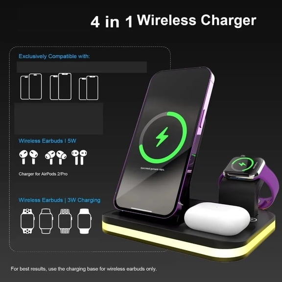 (Huayusheng)--Mobile Phone Wireless Charger Multi-function Universal Adapter**--（ ujl;.,）