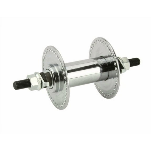 Hub Front 72h 80g Chrome. Bike wheel part bicycle hub, bike hub, lowrider, beach cruiser, chopper, mountain limo, stretch