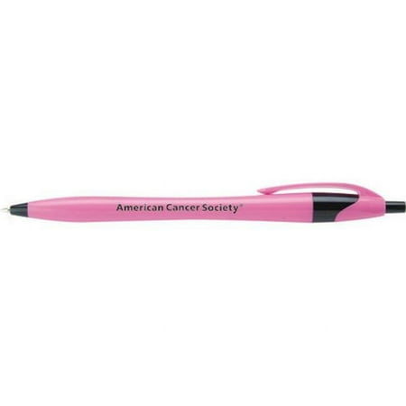 Hub Pen 323PINK-BLUE Javalina Tropical Pink Pen - Blue Ink - Pack of 250