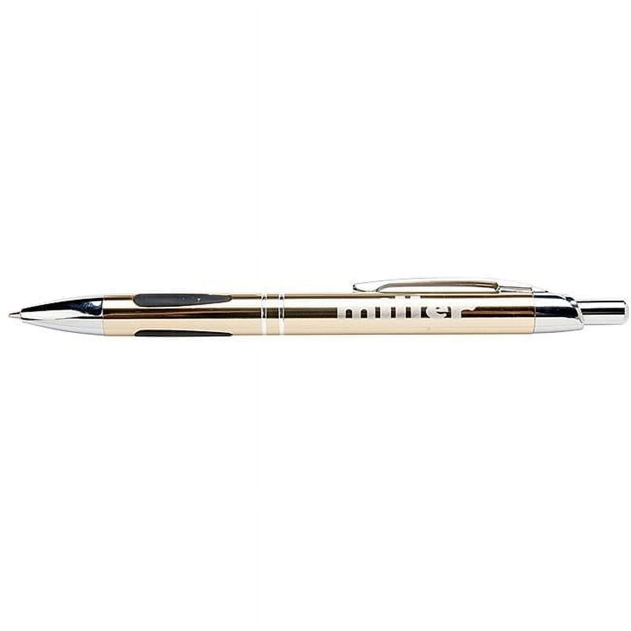 Hub Pen 628CHA-BLUE Vienna Champagne Pen - Blue Ink - Pack of 100