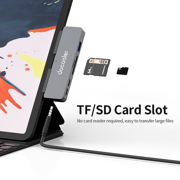 Hub, Port Tf Compatible With 7-in-1 Type-c Hub Audio Port Eryue Type-c Tablet Laptop Compatible With Type-c Hub With Tf Compatible With Type-c Port Tf With U-sb3.0 Audio