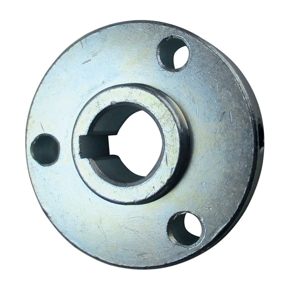 Hub, Steel, 2-1/8" OD, 5/8" Bore, 1/2" Thick, 3/16" Keyway, 3 Hole On 1-11/16" Bolt Circle, (P5256 Pattern)