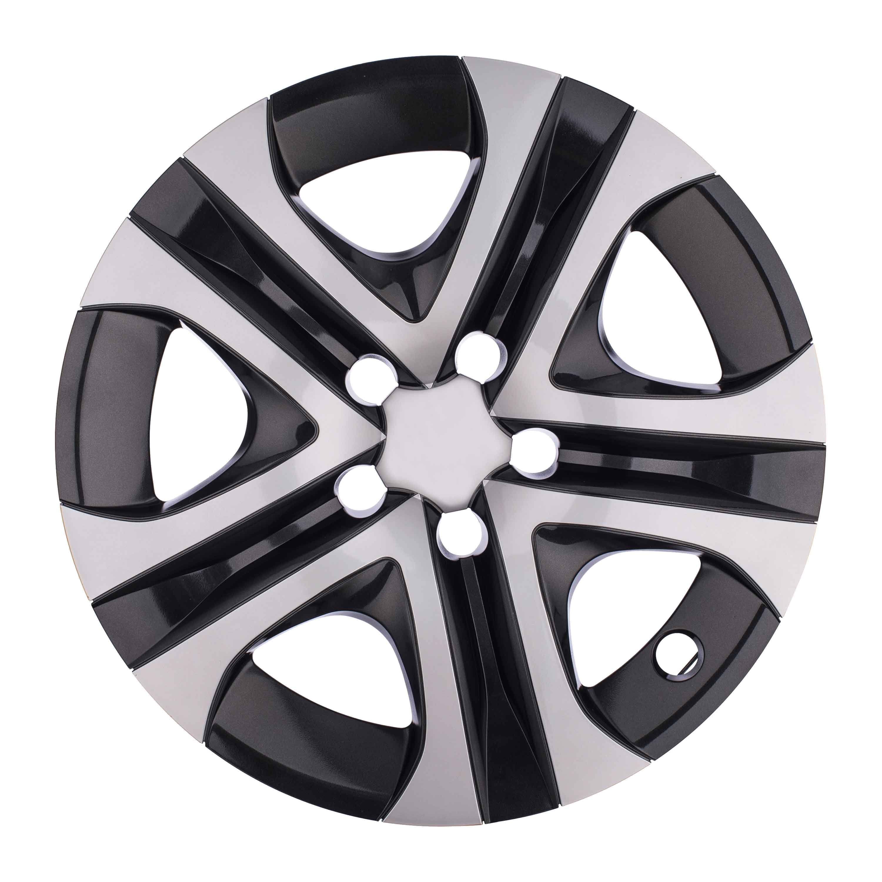HubStar Hubcap for Toyota Rav4 2016-2018 Premium Replacement 17-inch Wheel Cover Silver Gray (1 Piece)