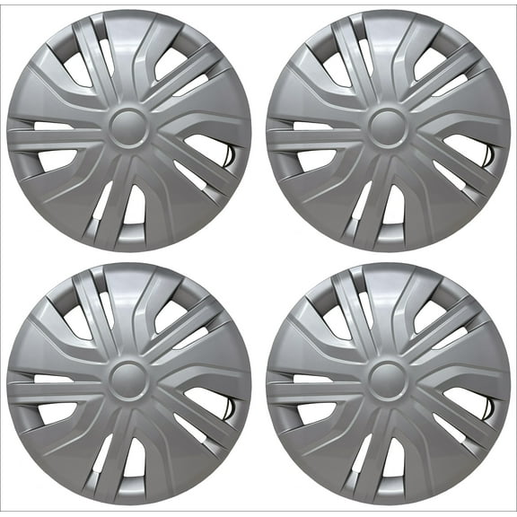 HubStar Hubcap for Mitsubishi Mirage 2017-2024 - Premium Replica 14-inch Replacement Set