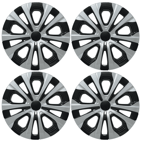 HubStar Replacement Hubcap for Toyota Corolla 2020-2022, Prius 2019-2022, 15-inch Replica Wheel Cover (Set of 4) 61188