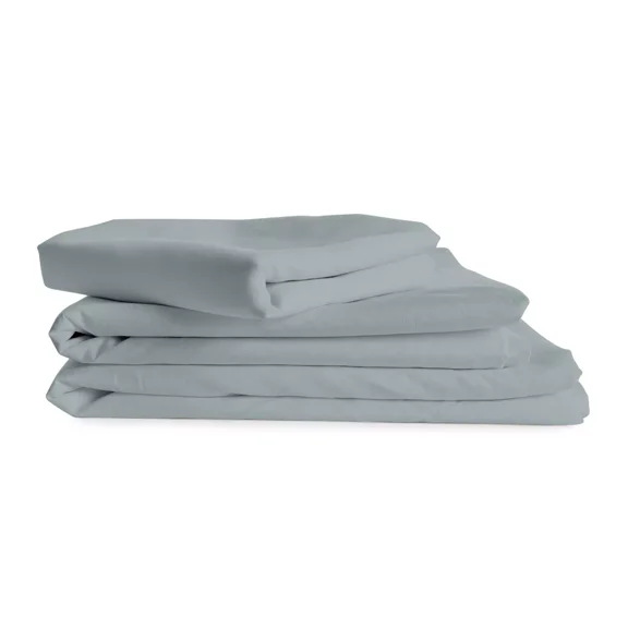 Huba Homes 1800 Count Cotton Bamboo Feel 6 Piece Sheet Set Deep Pockets Bed Sheet Set full silver