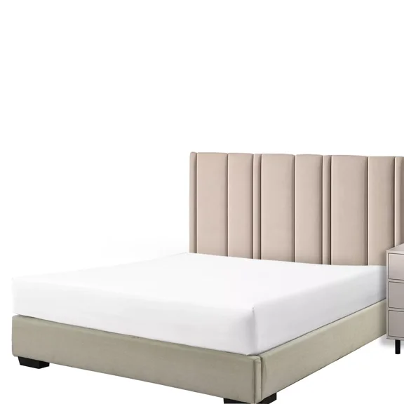 Huba Homes (7-10 inches) Low Profile Fitted Sheet Only 650 Thread Count Solid-full