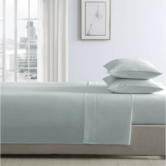 Huba Homes Brielle Home Extra Soft Sheets Set & Pillowcase full Slate Blue
