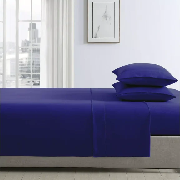 Huba Homes Brielle Home Extra Soft Sheets Set & Pillowcase twin Blue